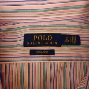 Ralph Lauren 17-34/35 Long Sleeve Dress Shirt